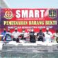 Walikota cilegon, Robinsar, pemusnahan barang bukti, hukum, Kejaksaan Negeri Cilegon, Cilegon, 