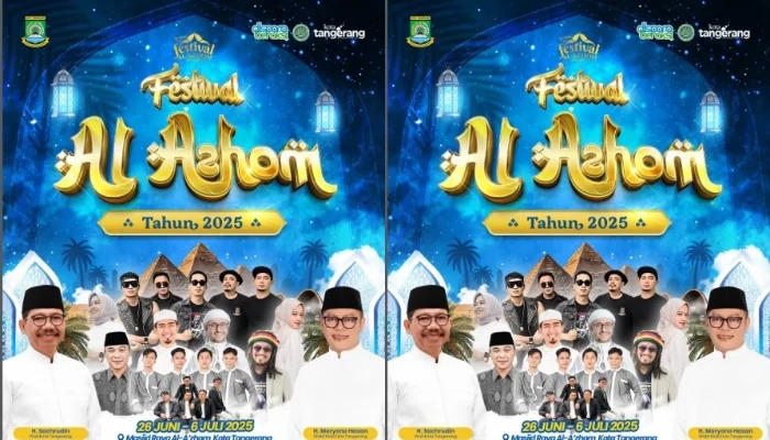 Poster kegiatan acara Festival Al-Azhom ke-12.