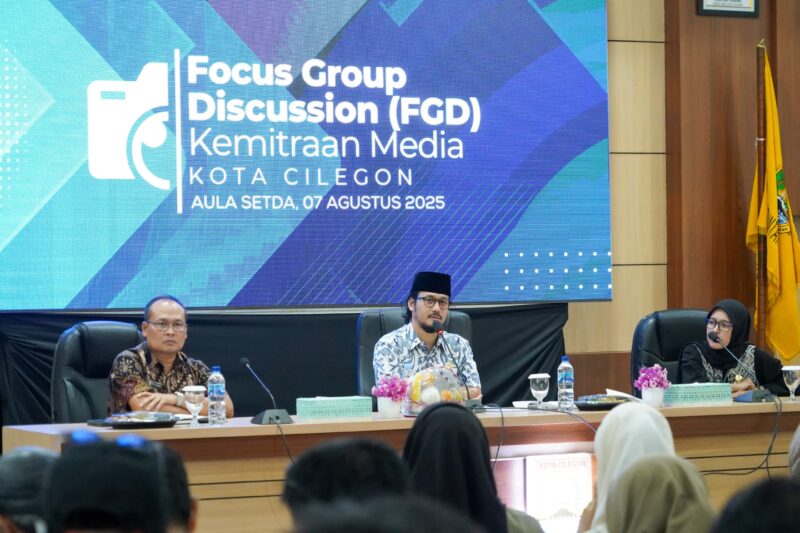 
Pemerintah Kota Cilegon melalui Dinas Komunikasi Informatika Statistik dan Persandian Kota Cilegon menggelar acara FGD Kemitraan Media Kota Cilegon yang berlangsung di Aula Setda II, Kamis (7/8/2025).
