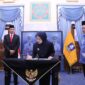 Bupati Serang Ratu Rachmatuzakiyah melantik Zaldi Dhuhana menjadi Sekretaris Daerah (Sekda) Kabupaten Serang di Pendopo Bupati pada Kamis, 21 Agustus 2025.