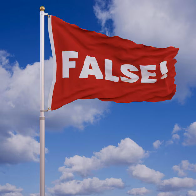 ilustrasi false plag