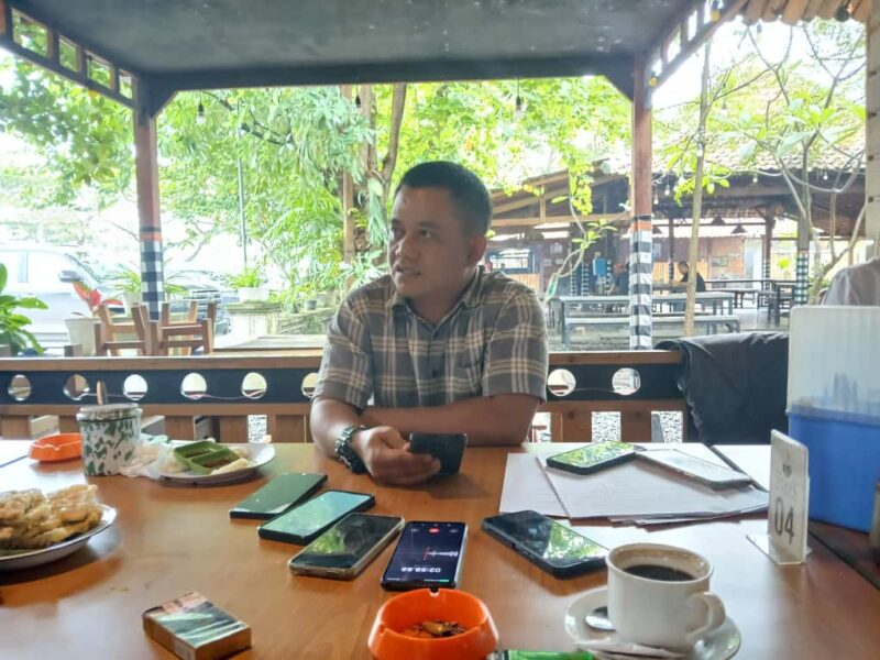 Yoyon Sugianto, perwakilan PT Niaga Perdana Utama.