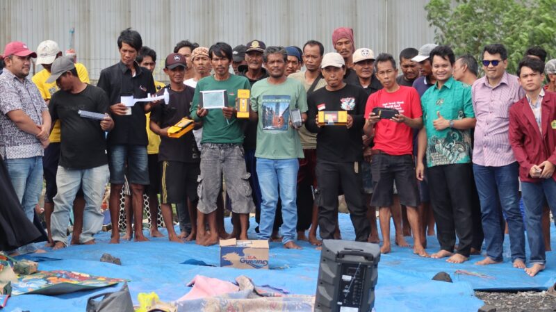 Pra nelayan Puloampel Kabupaten Serang.