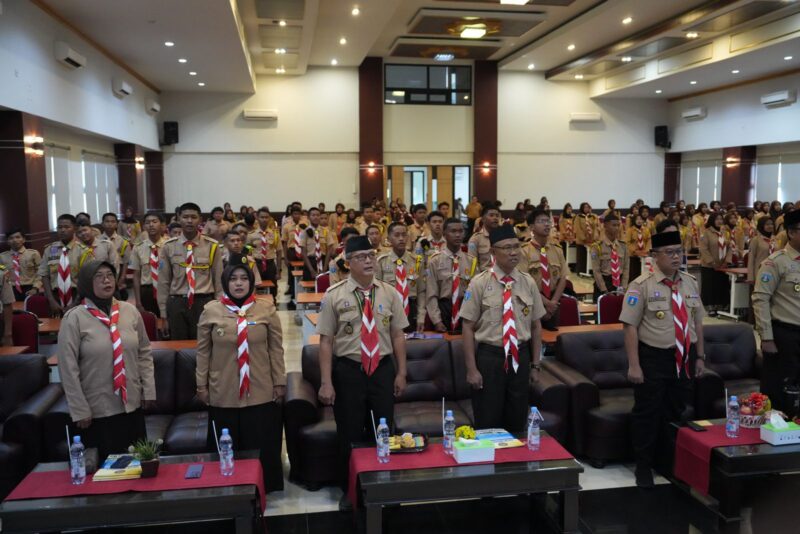 Temu Wicara Pramuka yang turut dihadiri Rektor Uniba dan jajaran, Sabtu 29 November 2025.