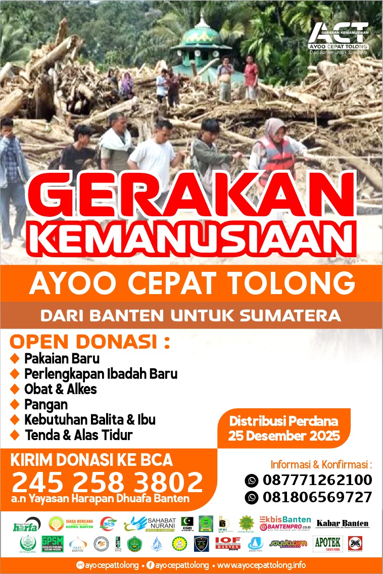 Gerakan Kemanusiaan untuk korban bencana di Sumatera.