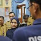Bupati Serang Ratu Rachmatuzakiyah saat memberikan keterangan pers.